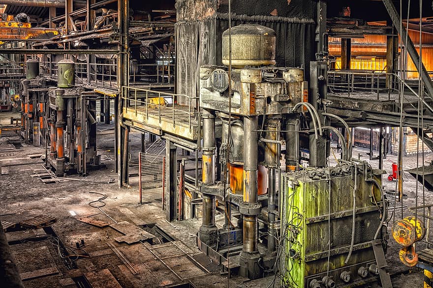 Hall Industry Factory Production Factory Building Industrial Plant Industrial Building Warehouse Pfor