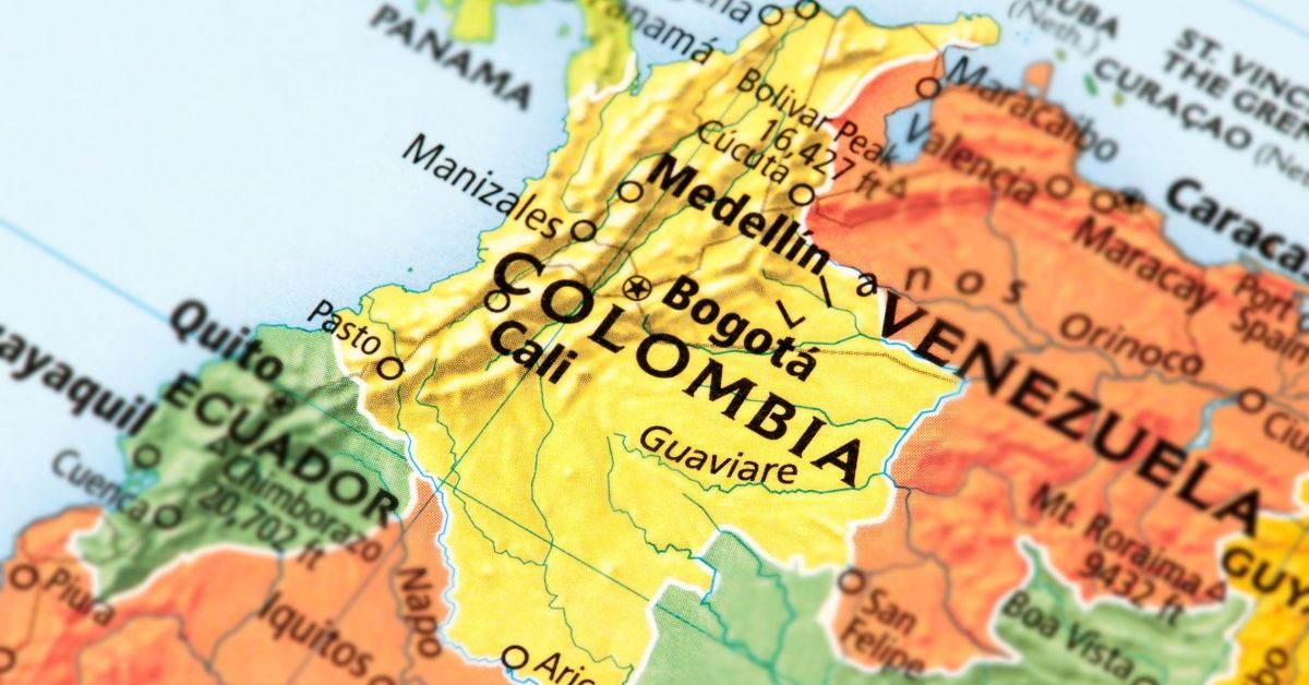 Colombia Mapa