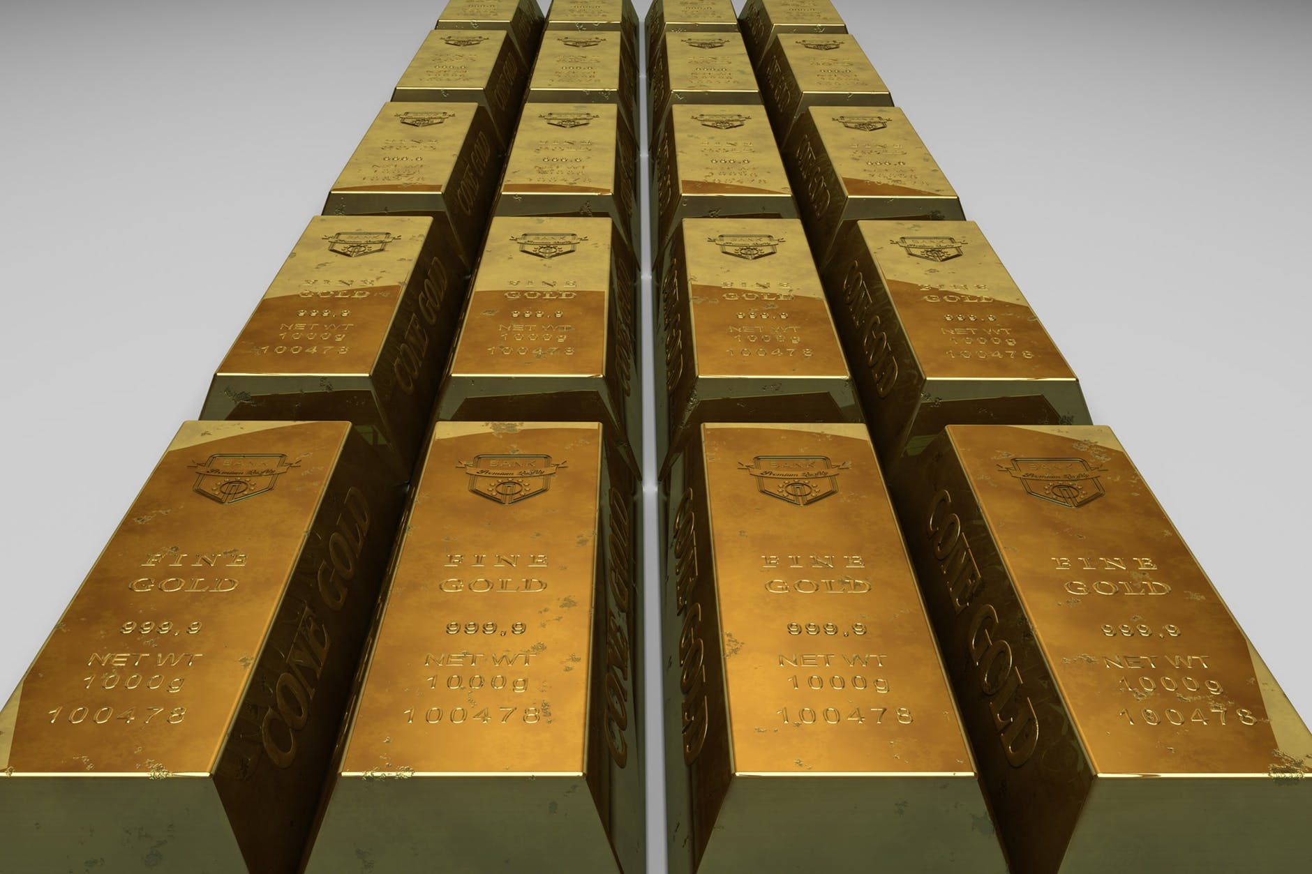 Gold Bullion Bank Finance Savings 68149